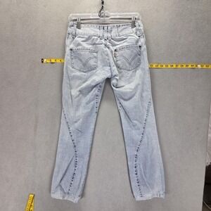 Vintage Levis Engineered Jeans Womens Blue Twisted Light Wash Fits 27x27